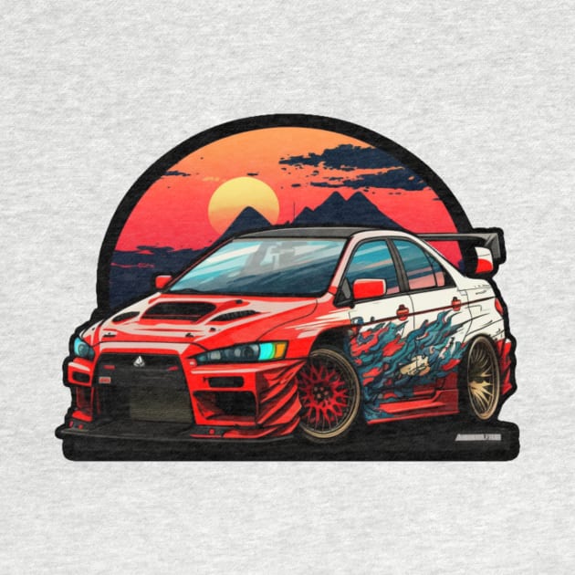 Mitsubishi Evo by Evergreen Market